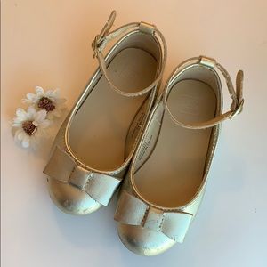 Janie and Jack Gold Dress Shoes Size 6